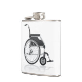 Rollstuhl-Flasche Flachmann (Links)