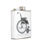 Rollstuhl-Flasche Flachmann (Rechts)