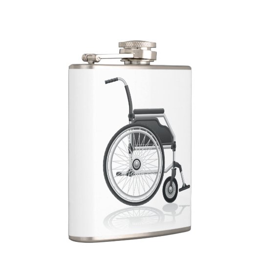 Rollstuhl-Flasche Flachmann (Rechts)