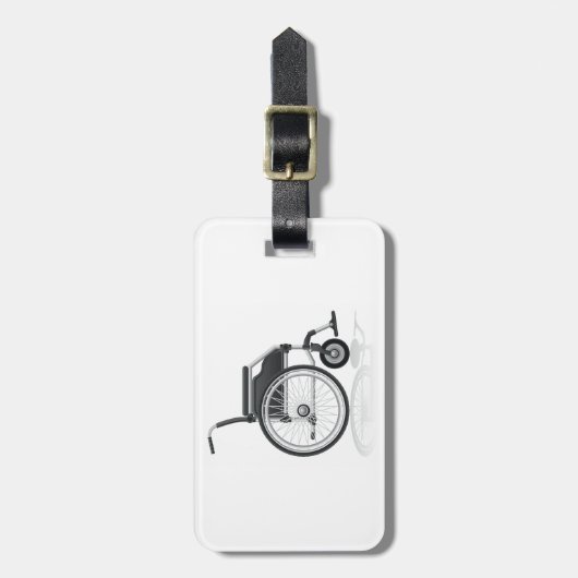 Rollstuhl-Gepäckanhänger Gepäckanhänger (Vorderseite vertikal)