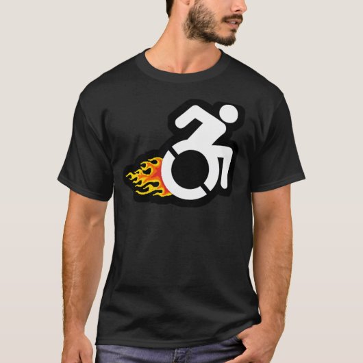 ROLLSTUHL-HOTROD! T-Shirt (Vorderseite)