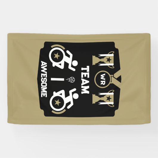 Rollstuhl Murderball Sportswear Banner (Horizontal)