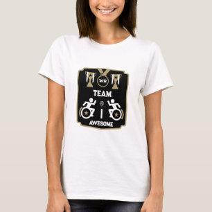 Rollstuhl Murderball Sportswear T-Shirt