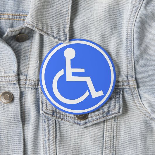 ROLLSTUHL-PARKzone Button (Beispiel)