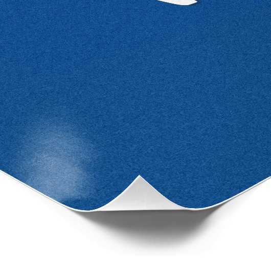 Rollstuhl Poster (Ecke)