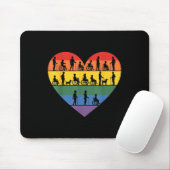 Rollstuhl, Quadriplegiker, Paraplegiker, Behinderu Mousepad (Mit Mouse)