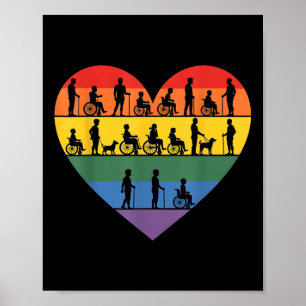 Rollstuhl, Quadriplegiker, Paraplegiker, Behinderu Poster
