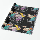 Rollstuhl-Rennen-Packpapier Geschenkpapier (Ungerollt)