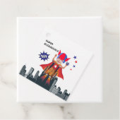 Rollstuhl Superhero Flying Hero Girl Geschenkanhänger (Beispiel)