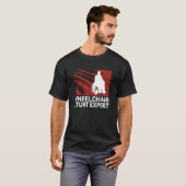 Rollstuhlakrobat Experte paraplegischer Mann Behin T-Shirt (Vorne ganz)