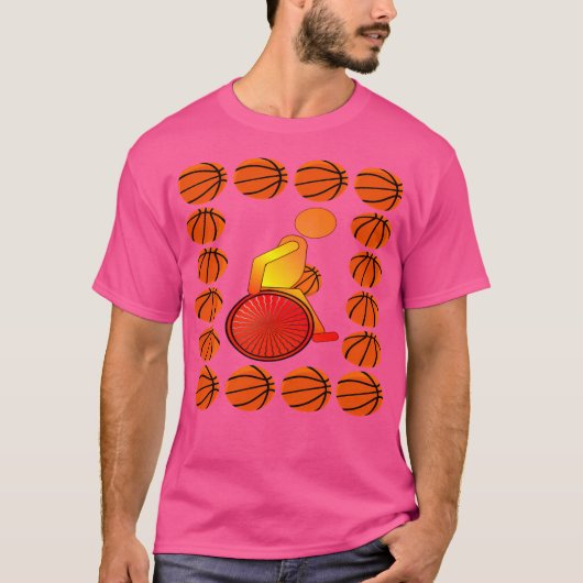 Rollstuhlbasketball T-Shirt (Vorderseite)