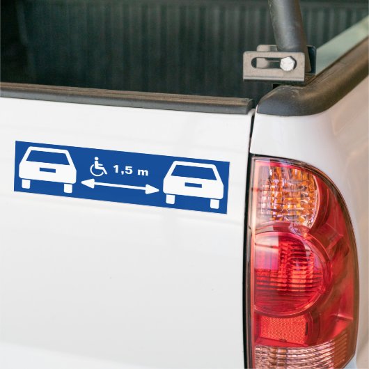 Rollstühle Autoaufkleber (Auf Lkw)