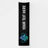 Rollstühle in Bushes Banner (Vertikal)