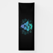 Rollstühle in Bushes Banner (Vertikal)