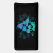 Rollstühle in Bushes Banner (Vertikal)