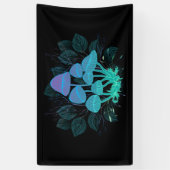 Rollstühle in Bushes Banner (Vertikal)