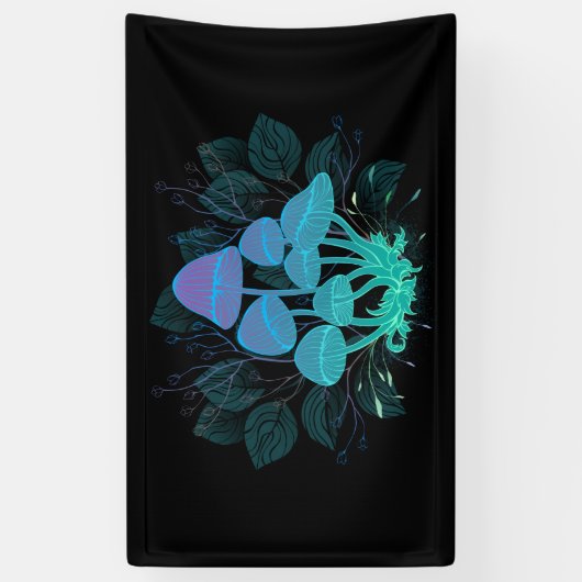 Rollstühle in Bushes Banner (Vertikal)