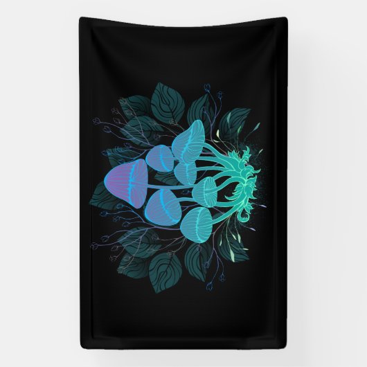 Rollstühle in Bushes Banner (Vertikal)