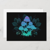 Rollstühle in Bushes Dankeskarte (Vorne/Hinten)