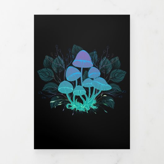 Rollstühle in Bushes Dreifach Gefaltete Karte (Cover)