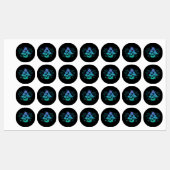 Rollstühle in Bushes Etiketten (Blatt)