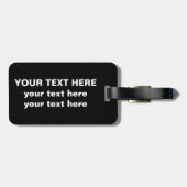 Rollstühle in Bushes Gepäckanhänger (Rückseite horizontal)