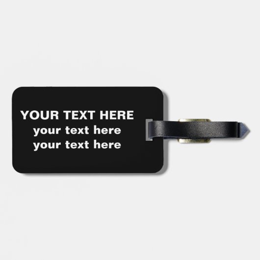 Rollstühle in Bushes Gepäckanhänger (Rückseite horizontal)