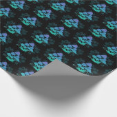 Rollstühle in Bushes Geschenkpapier (Ecke)