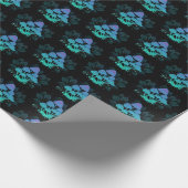 Rollstühle in Bushes Geschenkpapier (Ecke)