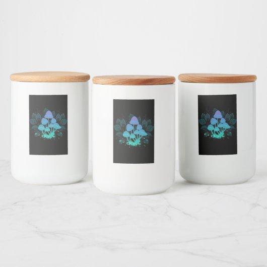 Rollstühle in Bushes Lebensmitteletikett (Flaschen)