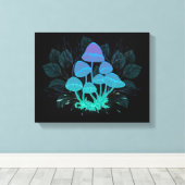 Rollstühle in Bushes Leinwanddruck (Insitu (Holzboden))