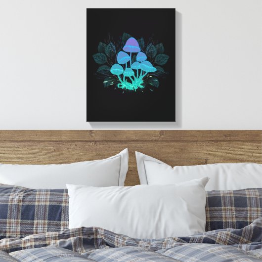 Rollstühle in Bushes Leinwanddruck (Insitu (Schlafzimmer))