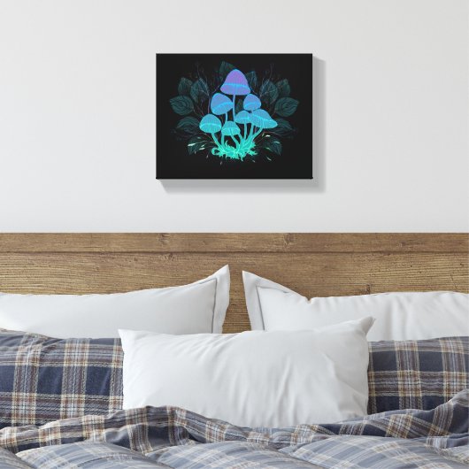 Rollstühle in Bushes Leinwanddruck (Insitu (Schlafzimmer))