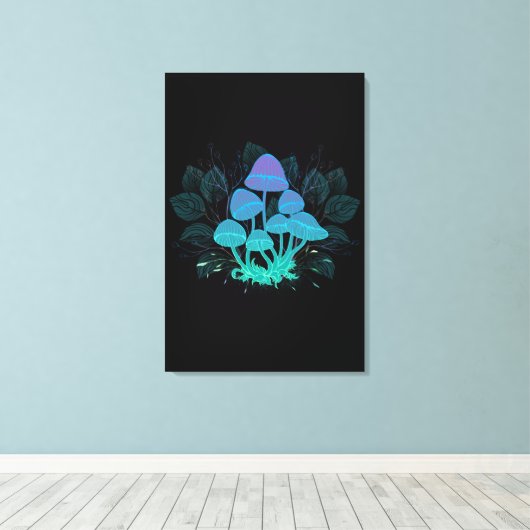 Rollstühle in Bushes Leinwanddruck (Insitu (Holzboden))