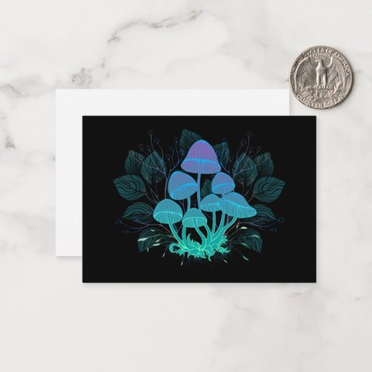 Rollstühle in Bushes Mitteilungskarte (Vorderseite/Rückseite Beispiel)