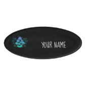 Rollstühle in Bushes Namenschild (Vorderseite)