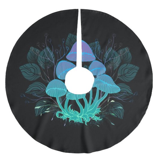 Rollstühle in Bushes Polyester Weihnachtsbaumdecke (Vorderseite)