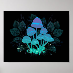 Rollstühle in Bushes Poster