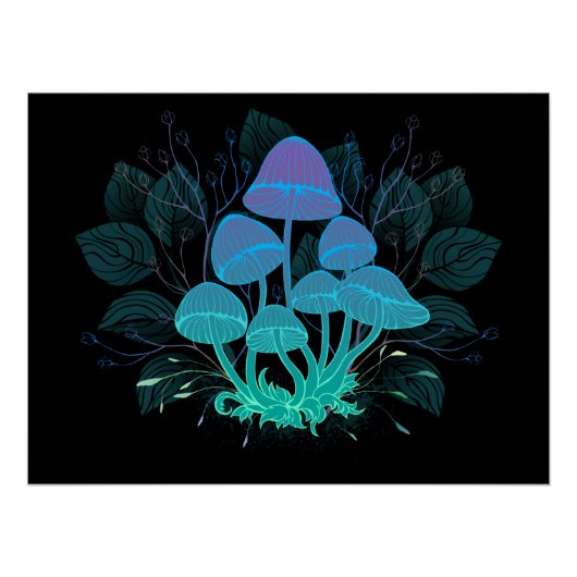 Rollstühle in Bushes Poster (Vorderseite)