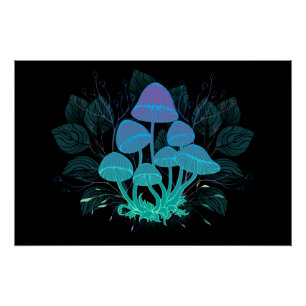 Rollstühle in Bushes Poster