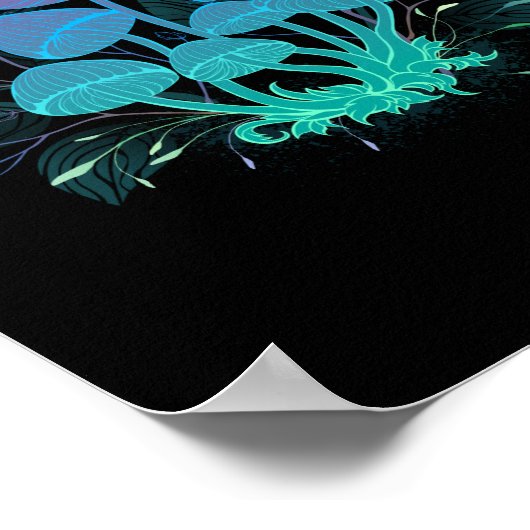 Rollstühle in Bushes Poster (Ecke)