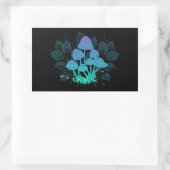 Rollstühle in Bushes Rechteckiger Aufkleber (Tasche)