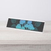 Rollstühle in Bushes Schreibtischnamensplakette (Vorderseite )