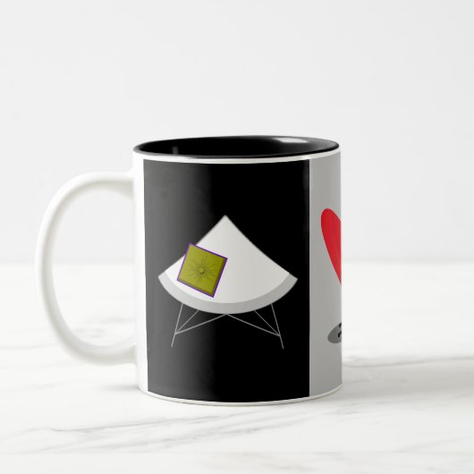 Rollstühle Zweifarbige Tasse (Links)