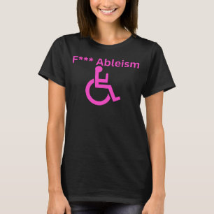 Rollstuhlfähigkeit Humor T-Shirt