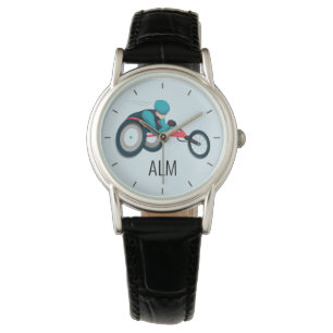 Rollstuhlfahren Armbanduhr