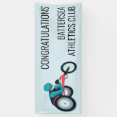 Rollstuhlfahren Banner (Vertikal)