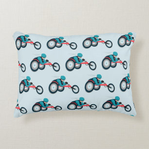 Rollstuhlfahren Dekokissen