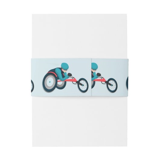 Rollstuhlfahren Einladungsbanderole (Rückseitenbeispiel)