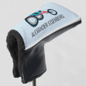 Rollstuhlfahren Golf Headcover (3/4 Vorderseite)